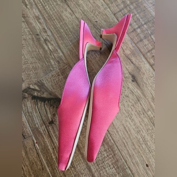 Doen Asher Mule in pink satin, 40 - Picture 7 of 12